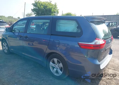 2015 Toyota Sienna from USA, damaged, VIN 5TDZK3DC1FS535383